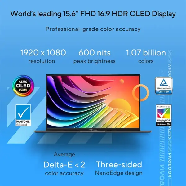 لپ تاپ 15.6 اینچی ایسوس مدل VivoBook X1505ZA i5 16GB 512GB SSD Iris Xe