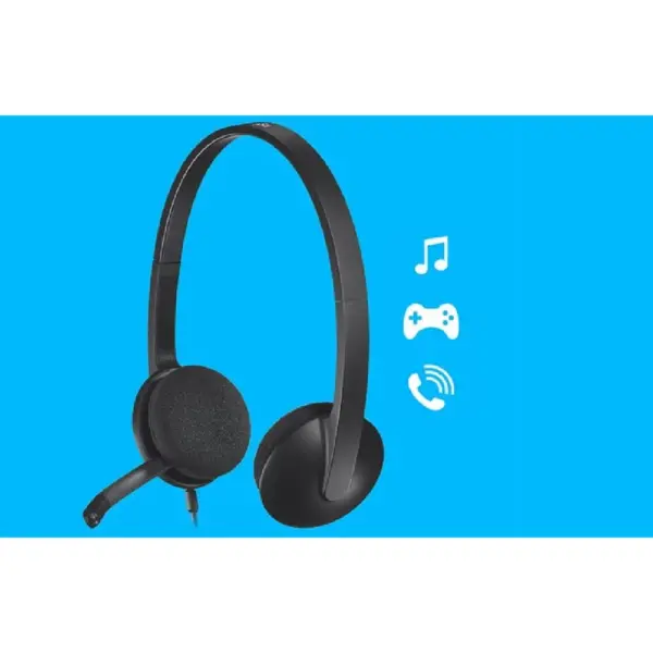 هدست روگوشی لاجیتک مدل H340 - Image 10