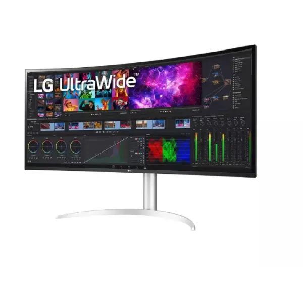 مانیتور منحنی 40 اینچی ال جی مدل LG 40WP95C-W UltraWide Curved - Image 2