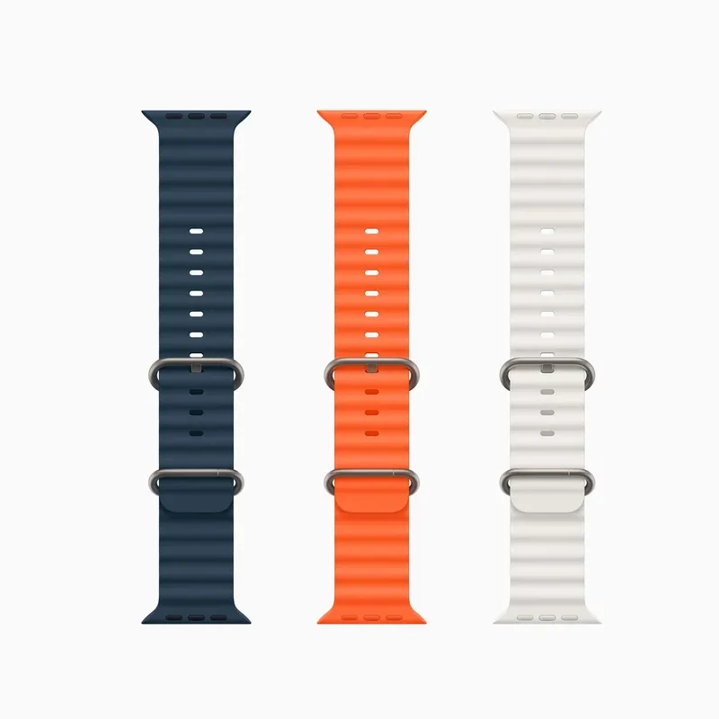 اپل واچ سری Ultra 2 Titanium Case Ocean Band 49mm - Image 11