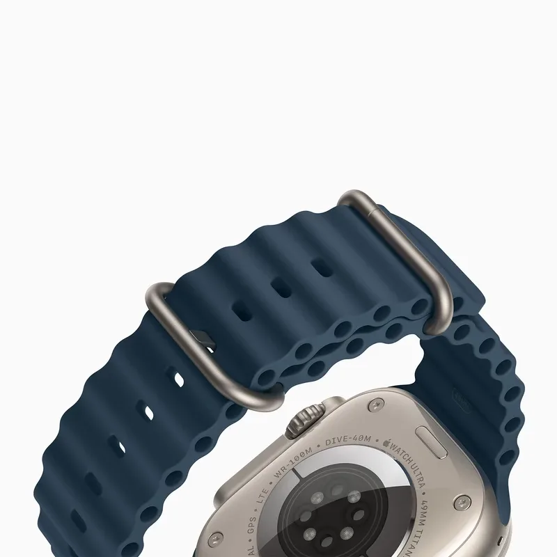 اپل واچ سری Ultra 2 Titanium Case Ocean Band 49mm - Image 9