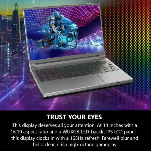 لپ تاپ 14 اینچی ایسر مدل Predator Triton 14 i7 16GB 512GB SSD 6GB RTX4050 - Image 13