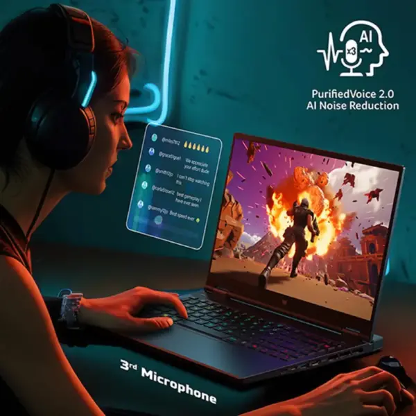 لپ تاپ 14.5 اینچی ایسر مدل ACER Predator Helios Neo 14 Core Ultra 7 16GB 1TB SSD 8GB RTX4060 - Image 9