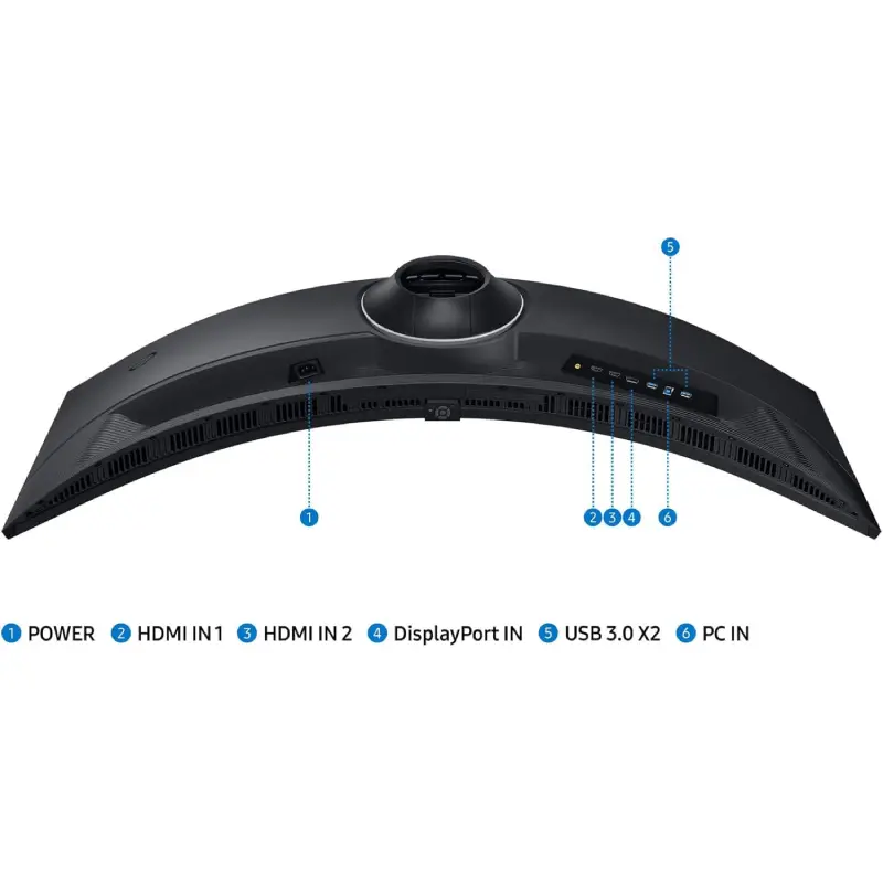 مانیتور  گیمینگ منحنی سامسونگ مدل SAMSUNG Odyssey G95SC G9 سایز 49 اینچ - Image 5