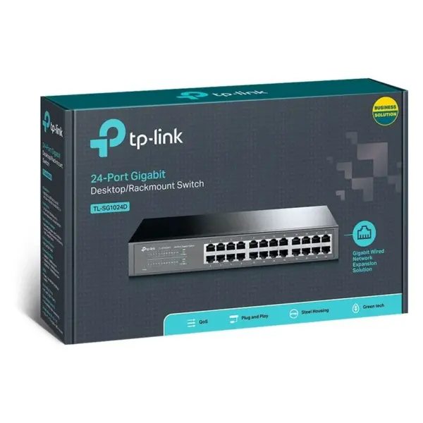 سوئیچ شبکه 24 پورت تی پی لینک مدل SG1024D - Image 2