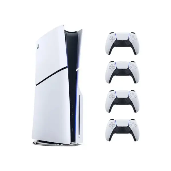 کنسول بازی سونی پلی استیشن 5 استاندارد PS5 ظرفیت 825 گیگابایت به همراه سه دسته اضافه