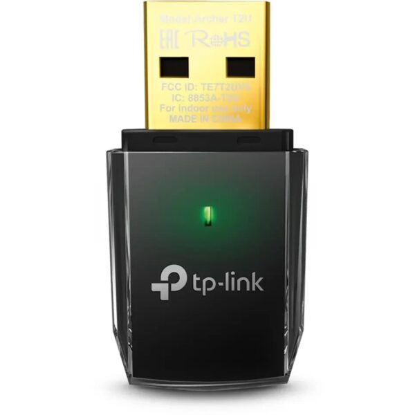 کارت شبکه USB بی‌سیم AC600 تی پی لينک مدل Archer T2U