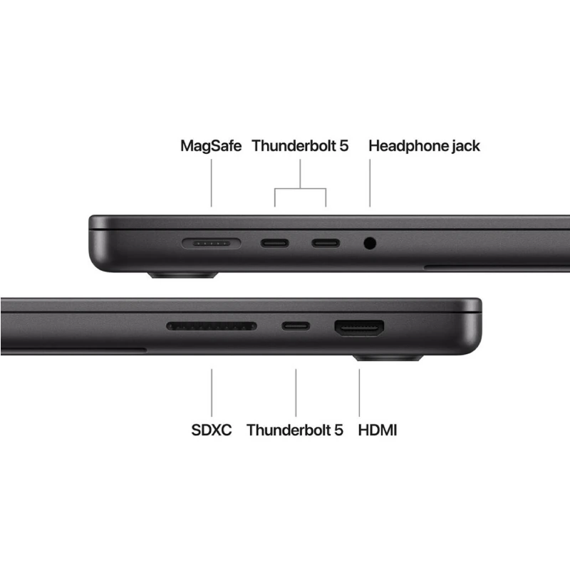 لپ تاپ 16 اینچی اپل مدل MacBook Pro MX313 M4 MAX 48GB 1TB SSD - Image 3