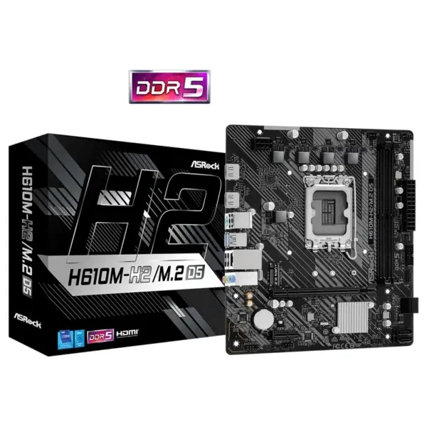 مادربرد ازراک مدل H610M-H2 DDR5 - Image 4