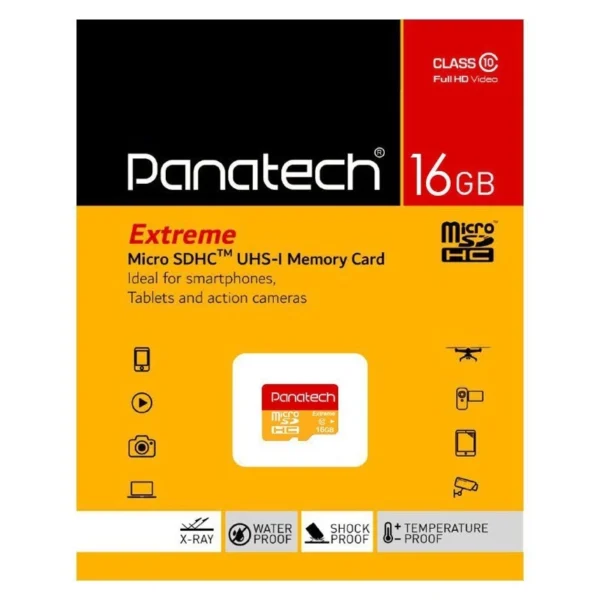 رم میکرو ۱۶ گیگ پاناتک Panatech Extreme U1 C10