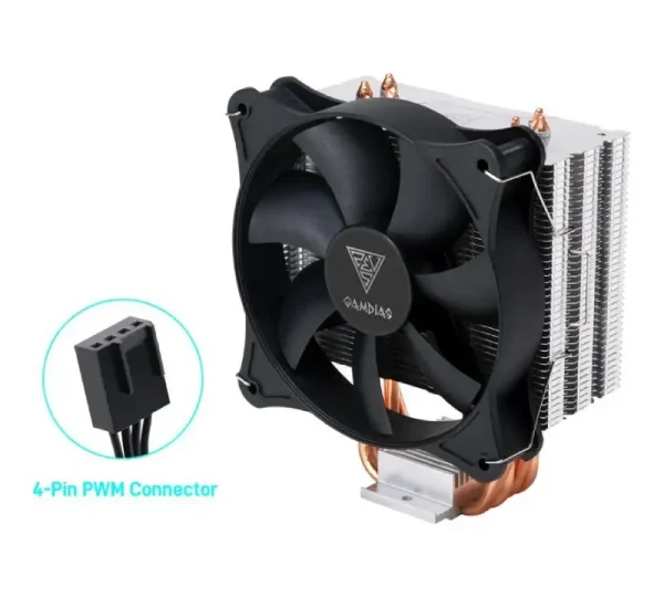 خنک کننده پردازنده گیمدیاس مدل BOREAS E1-410 MONO - Image 6