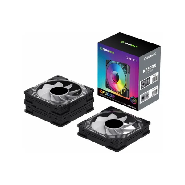 فن کیس گیم مکس مدل KF300R BK - Image 5