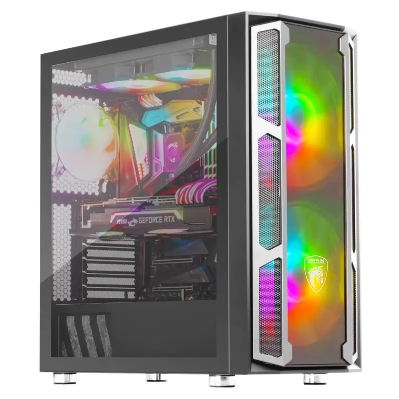 کیس کامپیوتر گرین مدل GRIFFIN G6 - Image 3