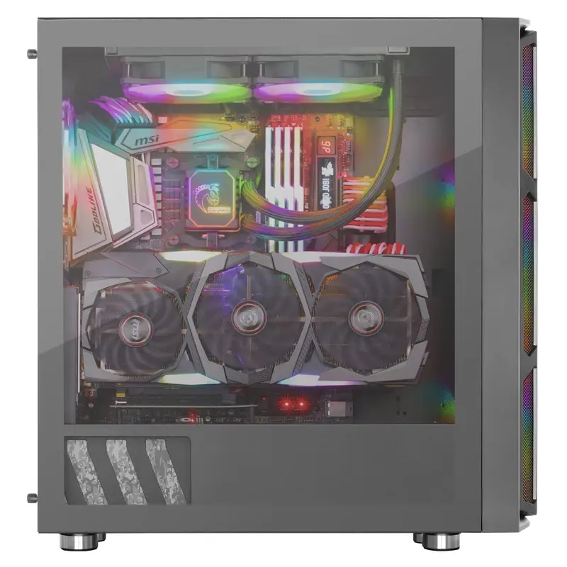 کیس کامپیوتر گرین مدل GRIFFIN G6 - Image 4