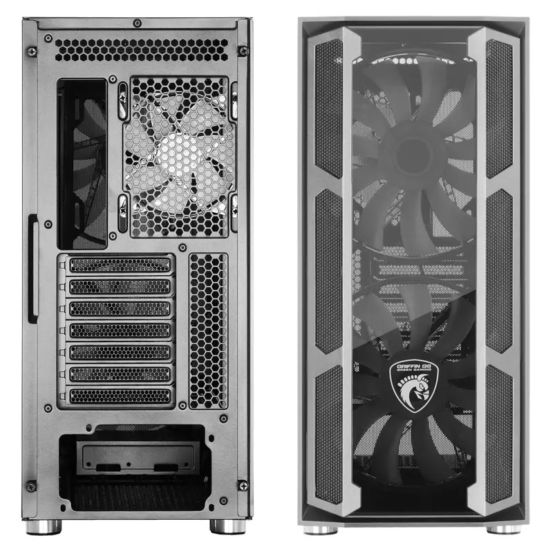 کیس کامپیوتر گرین مدل GRIFFIN G6 - Image 5