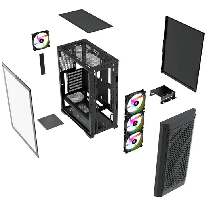 کیس کامپیوتر لاجی کی مدل C284B - Image 6