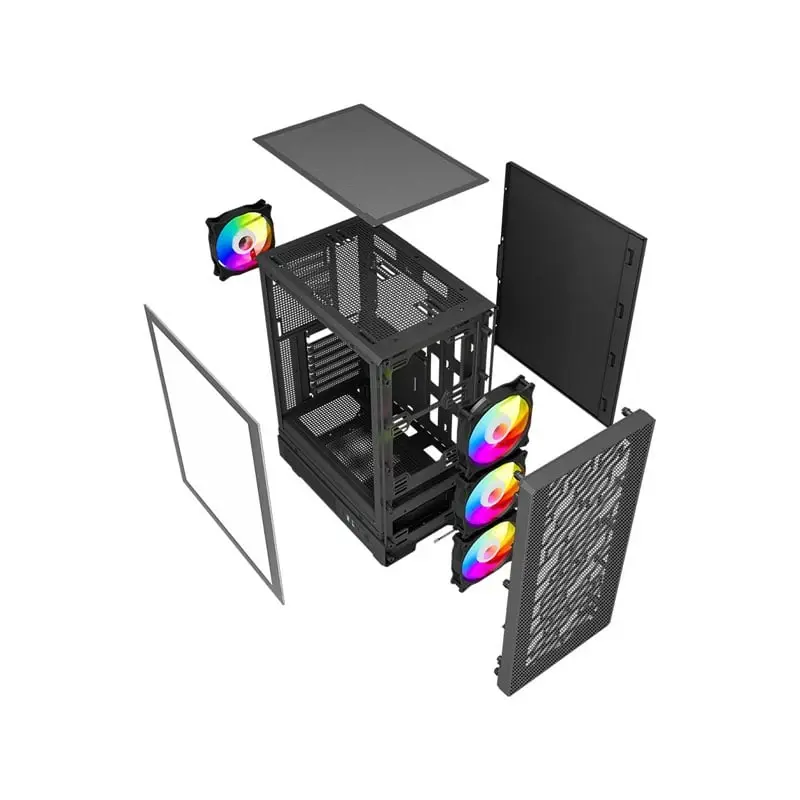 کیس کامپیوتر لاجی کی مدل LK-C364B - Image 4