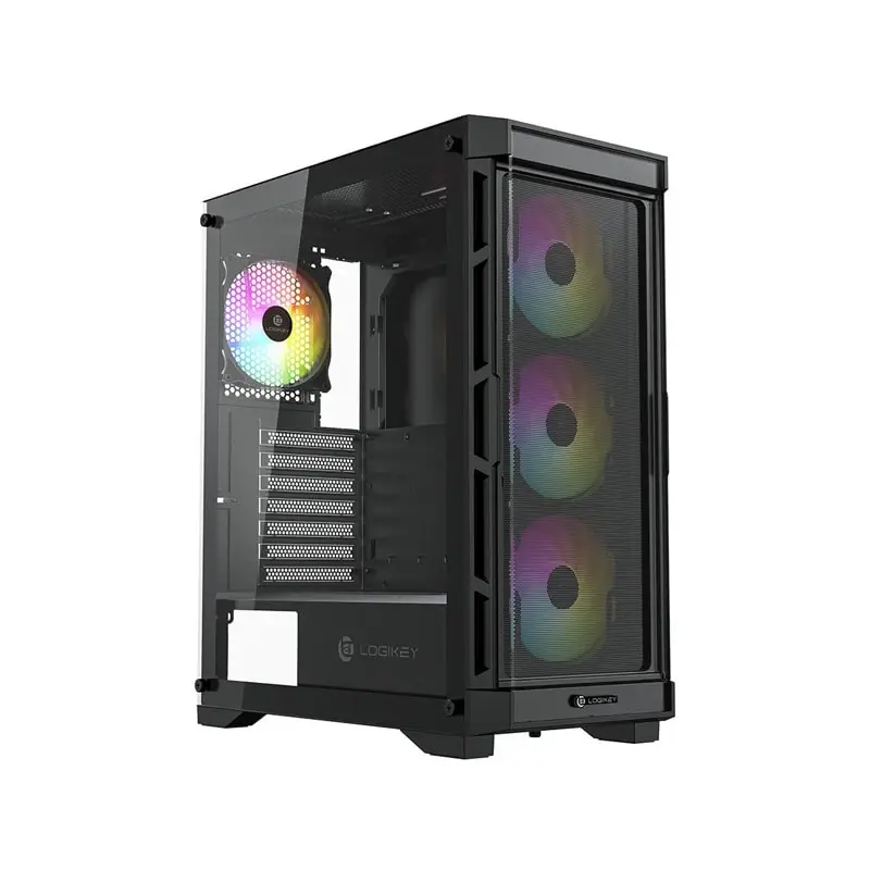 کیس کامپیوتر لاجی کی مدل LK-C375B - Image 3