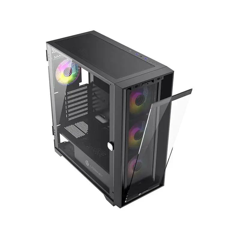 کیس کامپیوتر لاجی کی مدل LK-C504B - Image 6