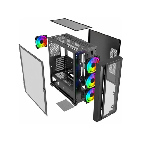 کیس کامپیوتر لاجی کی مدل C474B - Image 5