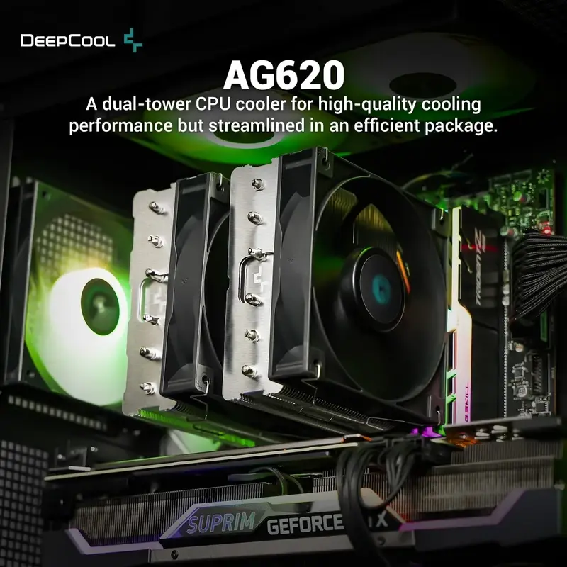 خنک کننده پردازنده دیپ کول مدل GAMMAXX AG620 - Image 7