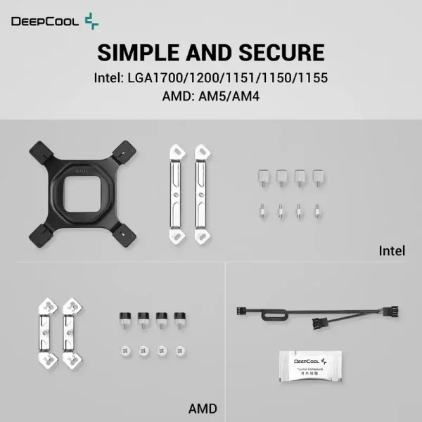 خنک کننده پردازنده دیپ کول مدل GAMMAXX AG620 - Image 6