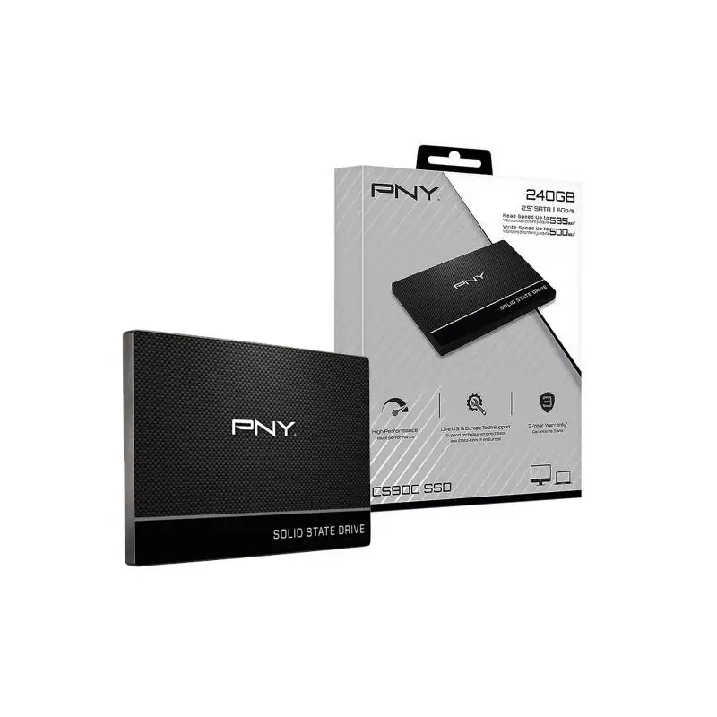 حافظه اس اس دی اینترنال پی ان وای مدل CS900 ظرفیت 250 گیگابایت - Image 4