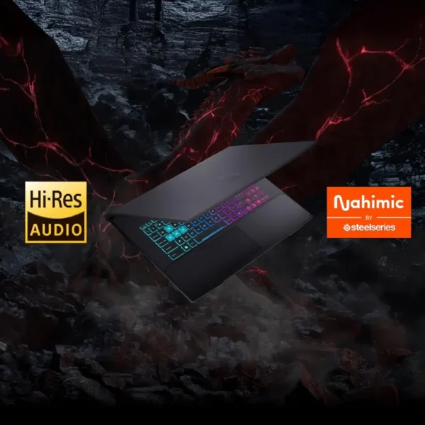 لپ تاپ ۱۵.۶ اینچی ام اس ای مدل Katana 15 HX B14WGK i7 16GB 1TB SSD 8GB RTX 5070 - Image 7