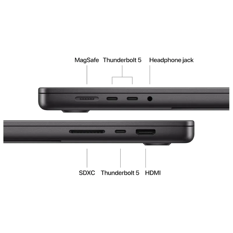 لپ تاپ 16 اینچی اپل مدل MacBook Pro Z1FW00077 M4 Max 64GB 2TB SSD - Image 3