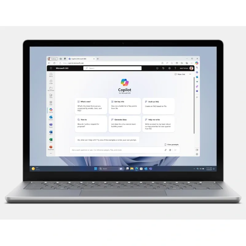 لپ تاپ ۱۵ اینچی مایکروسافت مدل Surface Laptop 6 Core Ultra 7 32GB 1TB SSD Intel Arc اپن باکس - Image 4