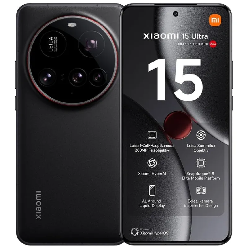 گوشی موبایل شیائومی مدل Xiaomi 15 Ultra 5G دو سیم کارت ظرفیت 512 گیگابایت رم 16 گیگابایت