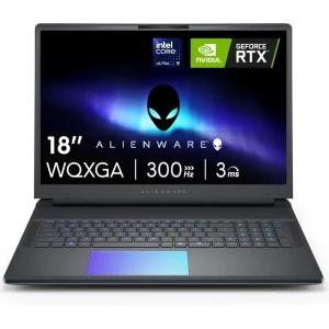 لپ تاپ 18 اینچی دل مدل Alienware 18 Area-51 Core Ultra 9 32GB 1TB SSD 16GB 16GB RTX 5080