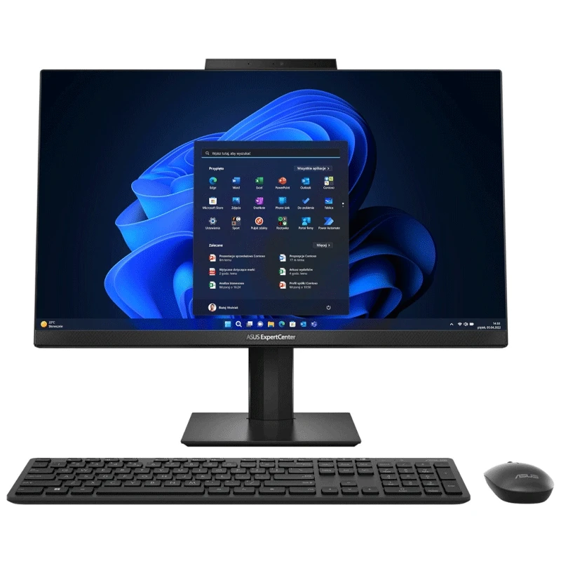 کامپیوتر آل این وان ایسوس 24 اینچی مدل ExpertCenter E5402 i5 16GB 512GB SSD Intel UHD - Image 2