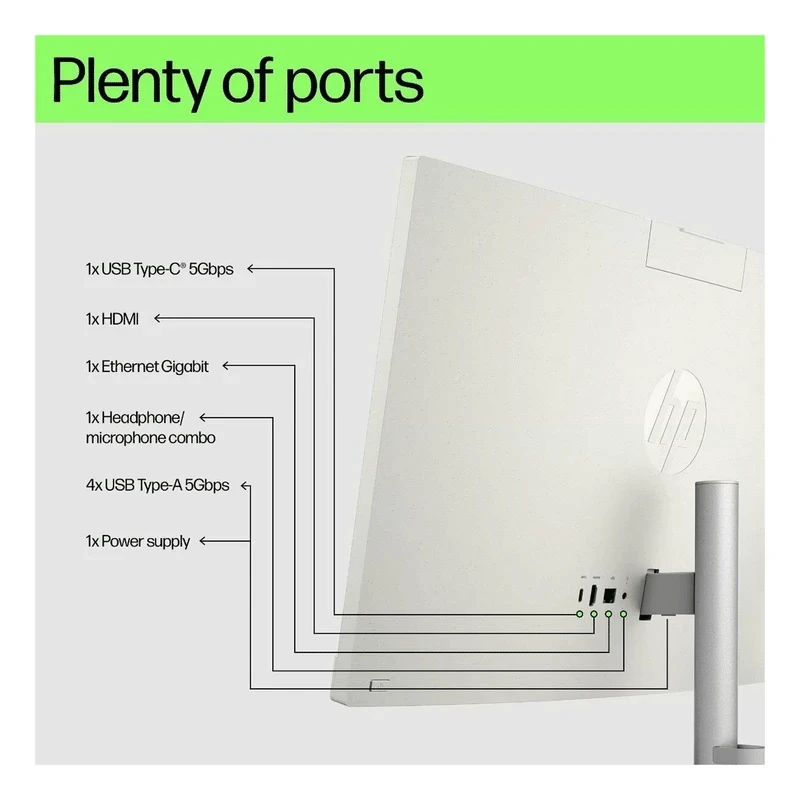 کامپیوتر آل این وان لمسی اچ پی 24 اینچی مدل CR0323NH i5 8GB 512GB SSD Intel Iris Xe - Image 2