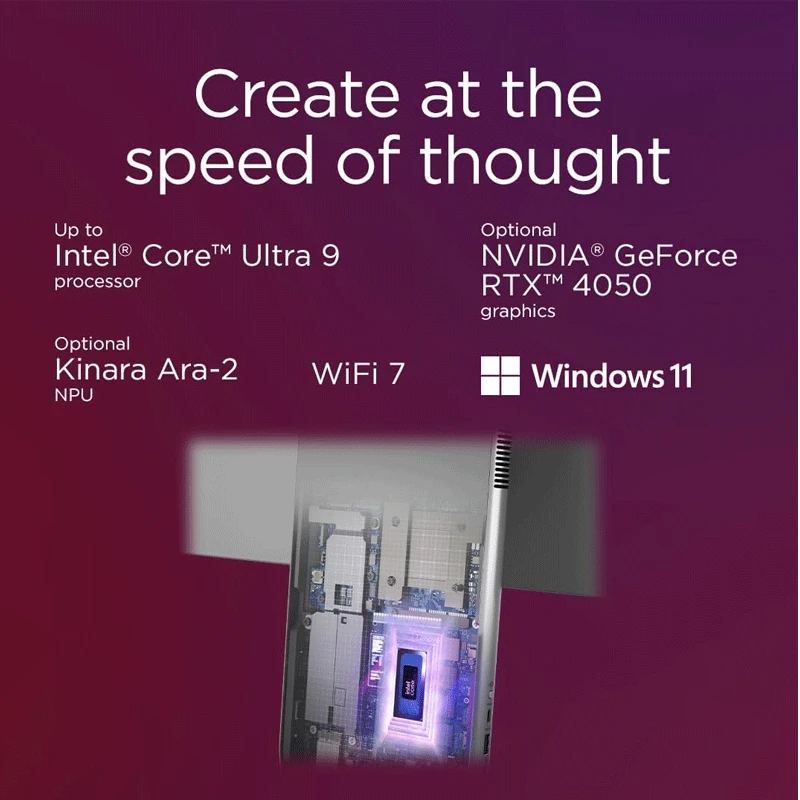 کامپیوتر آل این وان لمسی لنوو 27 اینچی مدل Yoga Aio 27 Core Ultra 9 32GB 512GB SSD 8GB RTX 4050 - Image 4