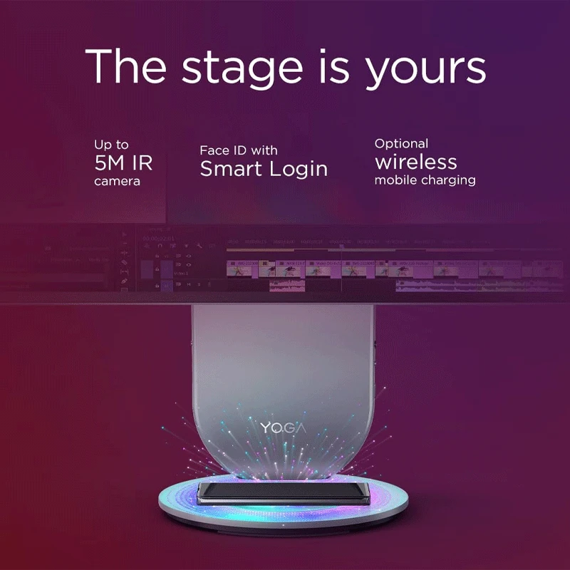 کامپیوتر آل این وان لمسی لنوو 27 اینچی مدل Yoga Aio 27 Core Ultra 9 32GB 512GB SSD 8GB RTX 4050 - Image 8