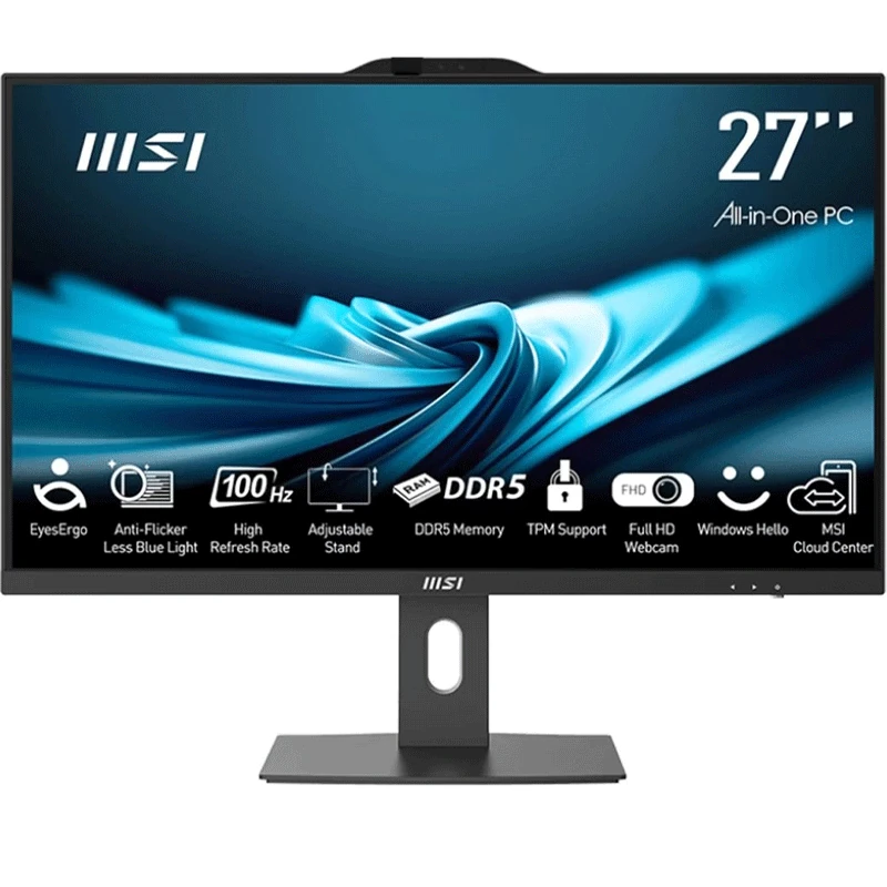 کامپیوتر آل این وان ام اس آی 27 اینچی مدل PRO AP272P 14M Core i3 8GB 1TB SSD Intel UHD - Image 6